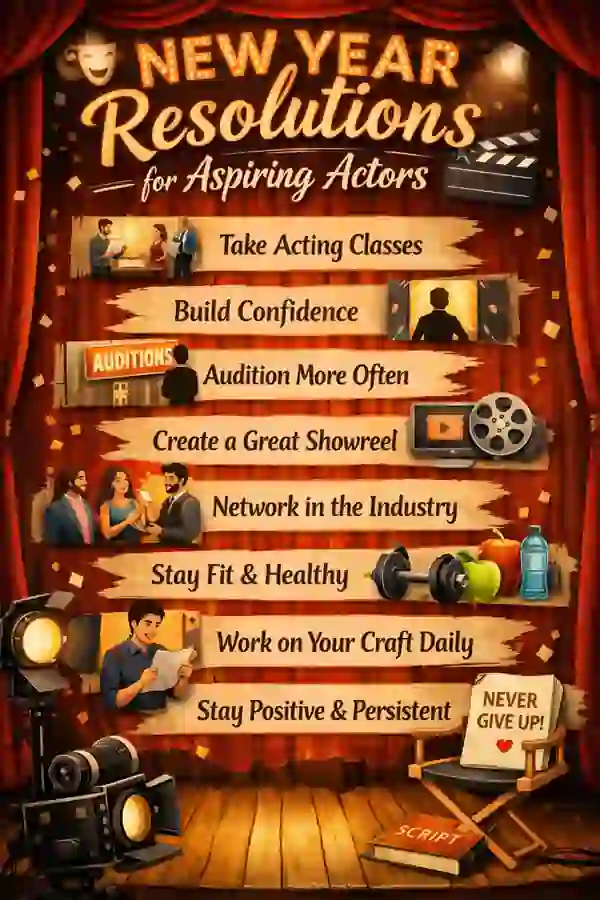New Year Resolutions for Aspiring Actors