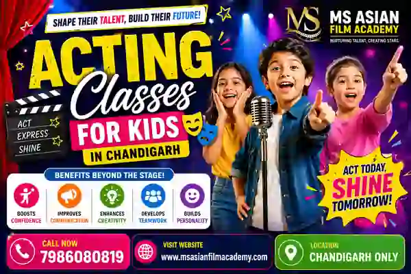 Acting Classes for Kids in Chandigarh