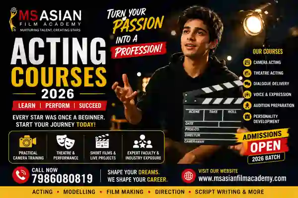 Acting Course Fees in India (2026)