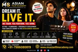 How MS Asian Film Academy is Different from Other Acting Schools