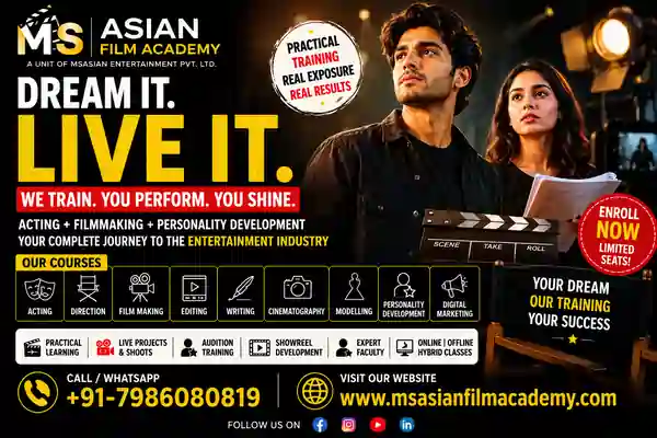 How MS Asian Film Academy is Different from Other Acting Schools