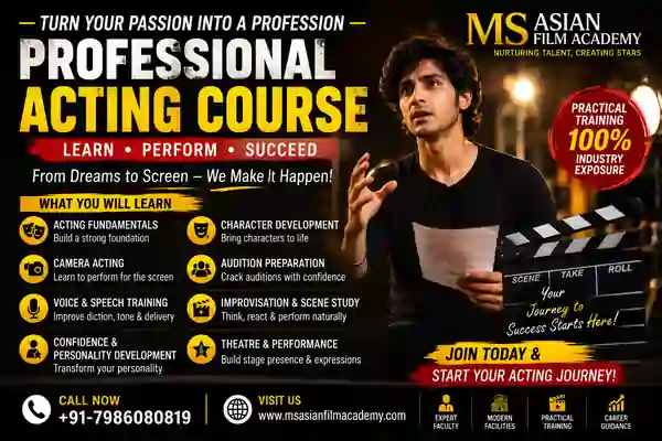 What You Learn in a Professional Acting Course