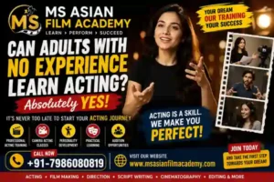 Can Adults With No Experience Learn Acting