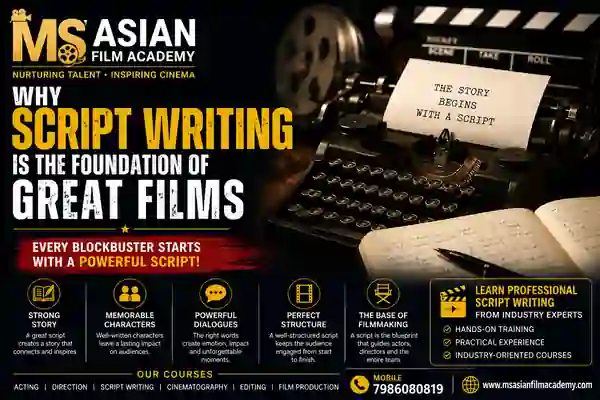 Why Script Writing is the Foundation of Great Films