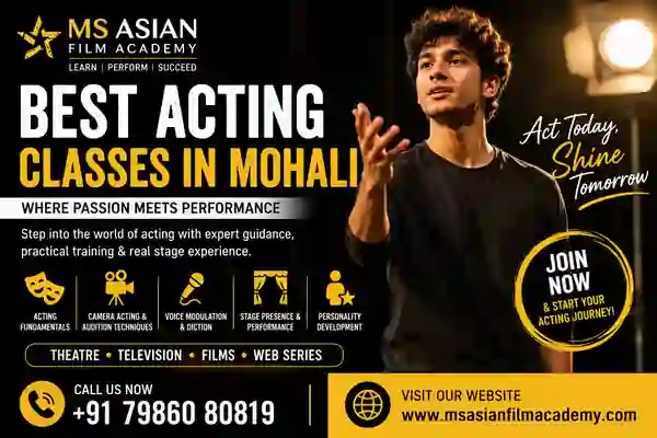 Best Acting Classes in Mohali
