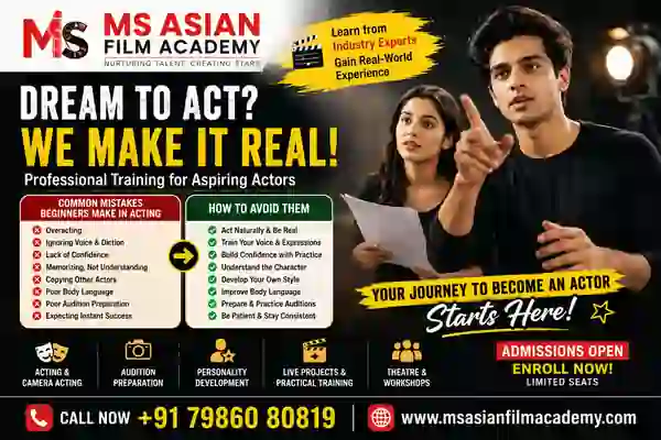 Common Mistakes Beginners Make in Acting