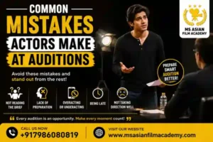 Common Mistakes Actors Make at Auditions