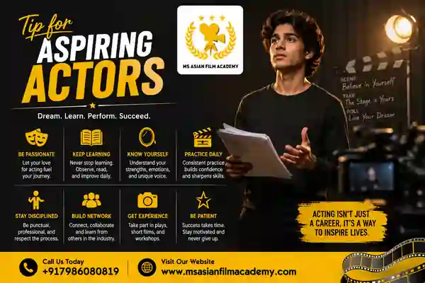 Tips for Aspiring Actors