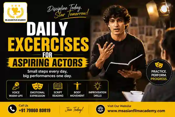 Daily Exercises for Aspiring Actors