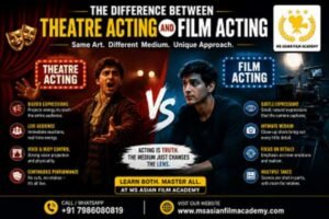 The Difference Between Theatre Acting and Film Acting