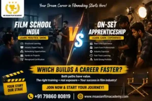 Film School in India vs On-Set Apprenticeship: