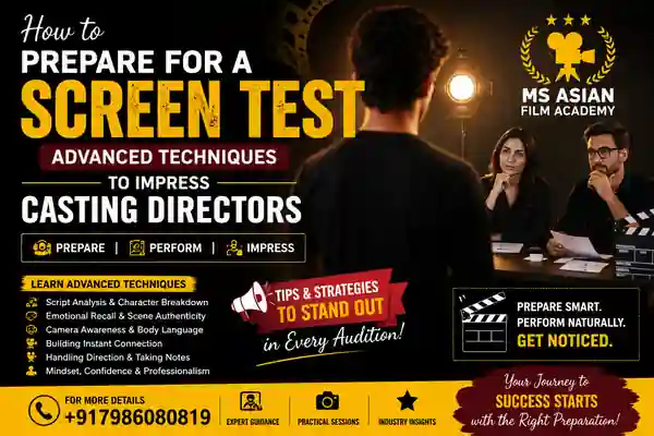 How to Prepare for a Screen Test p 2