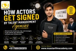 How Actors Get Signed by Talent Management Agencies