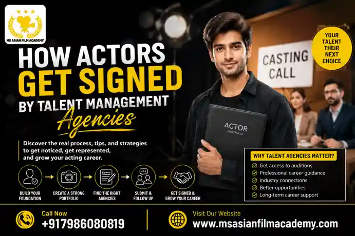 How Actors Get Signed by Talent Management Agencies