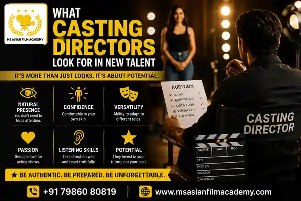 What Casting Directors Look for in New Talent
