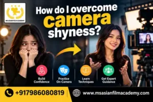 overcome camera shyness