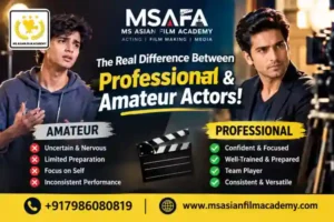 Difference Between Professional and Amateur Actors