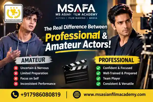 Difference Between Professional and Amateur Actors